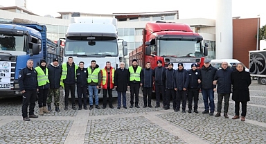 Burhaniye’den Deprem Bölgesine Yardımlar Devam Ediyor
