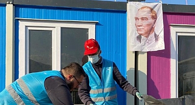 Çadır Kentin Tüm Alt Yapı Çalışmaları Tamamlandı