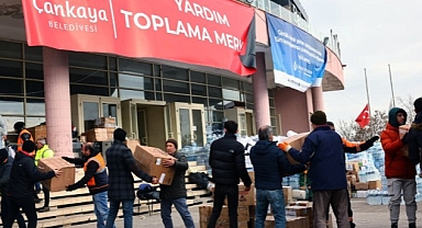 Çankaya Belediyesi Beş Günde 156 İnsanı Yardım Aracı Gönderdi