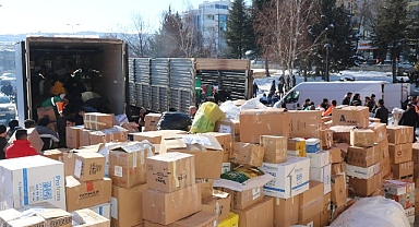 Çankaya’dan 27’si Tır 70 Araçlık İnsani Yardım