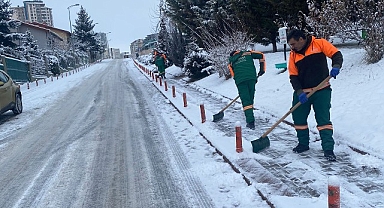 Çankaya Kar Yağışına Karşı Teyakkuzda