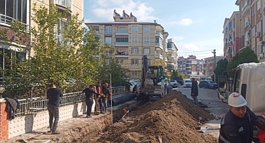 Cennetayağı Mahallesi’ne yeni yağmur suyu hatları döşeniyor