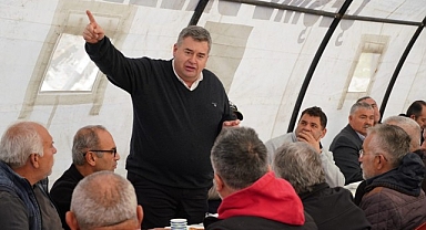 Çeşme Belediye Başkanı M. Ekrem Oran: Sanayi esnafı ile kahvaltıda bir araya geldi