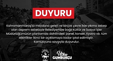 Çiğli Yasta! Tüm etkinlikler İptal Edildi