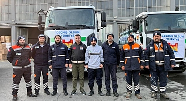 Deprem Bölgesine Temizlik Desteği