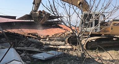 Depremde Telef Olan Hayvanlar Hastalık Riskine Karşı Gömüldü