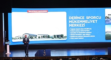 Derince'ye Sporcu Mükemmeliyet Merkezi