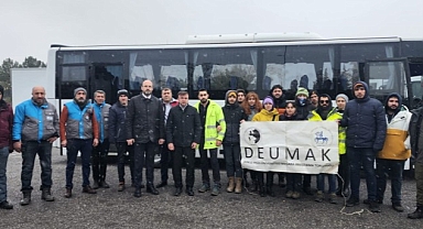 DEÜ'den Deprem Seferberliği: Ekipler Afet Bölgesinde!