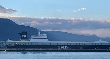 DFDS yardım gemisi İskenderun’da