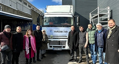 Genç Girişim ve Yönetişim Derneği Yardım Tırı Hatay’a doğru yola çıktı