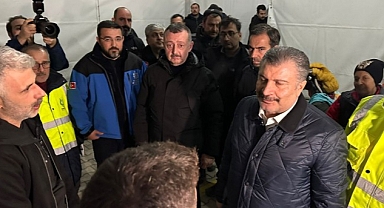 Hatay Defne'ye 54 yataklı sahra hastanesi