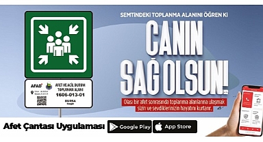 İnegöl’ün Acil Toplanma Alanları Afet Çantası Uygulamasında