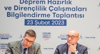 İzmir Afet Planı toplantısı başladı Soyer: “Size yalan söylemeyeceğiz, popülizm yapmayacağız”