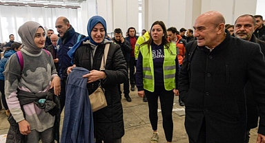 İzmir'de deprem dayanışması için 41 milyon lirayı aşan destek