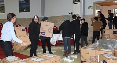 Kandıra tek yürek depremzedelere yardım için seferber oldu