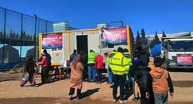 Keçiören Belediyesinden Mobil Mutfakla Aşevi Hizmeti