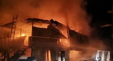 Kemer Hurdacılar Sitesi’nde yangın