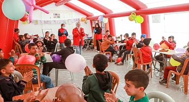 Kızılay’dan afetzede çocuklara yönelik psikososyal destek