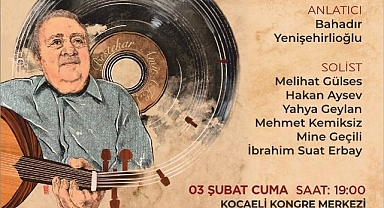 Kocaeli'nin değerlerinden Amir Ateş'e saygı gecesi