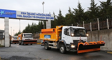 Küçükçekmece Kara Kışa Hazır