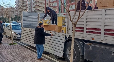 Lüleburgaz Belediyesi Yardım Tırları Bölgeye Ulaştı