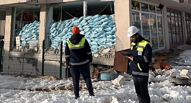 Nevşehir Belediyesi’nden Deprem Bölgesindeki Hasar Tespiti Çalışmalarına Destek