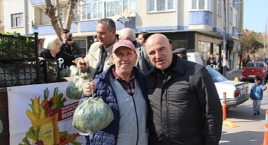 Saray Belediyesi'nden Ücretsiz Ispanak ve Lahana