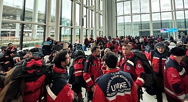 Yardım uçakları ve ekipler İGA İstanbul Havalimanı’ndan yola çıktı