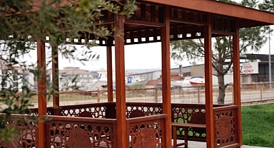 Ayvalık Belediyesi’nden Sanayi Bölgesinde Sosyal Alanlar ve Kamelyalar