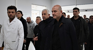 Bakan Süleyman Soylu, Büyükşehir Hastanesi'ni inceledi