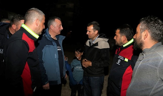 Başkan Büyükakın: Yaralarımız sarılana kadar Hatay'dayız