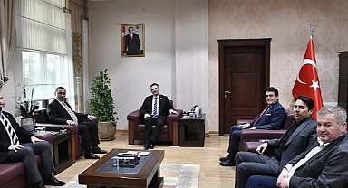 Başkan Dündar’dan Rektör Çağlar’a ziyaret