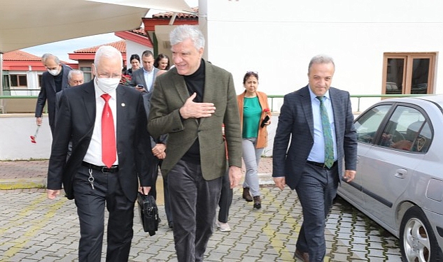 Başkan Engin’den Bilge Çınarlara Ziyaret