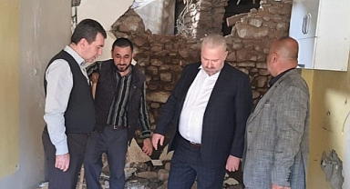 Başkan Koştu, deprem bölgesinde