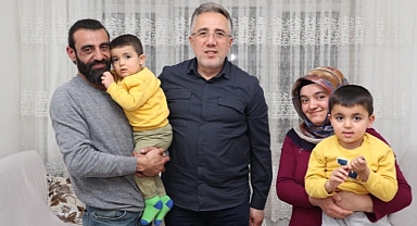 Başkan Savran Ev Ziyaretlerinde Bulundu
