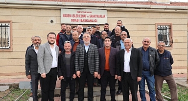 Başkan Savran, Madeni İşler Esnaf ve Sanatkarlar Odasını Ziyaret Etti