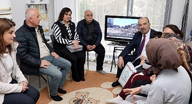 Başkan Türkyılmaz’dan Mudanya’ya Yerleşen Depremzedelere Ziyaret