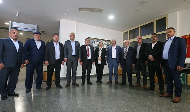 Buharkent Muhtarlar Derneği’nden Başkan Çerçioğlu’na Nezaket Ziyaret