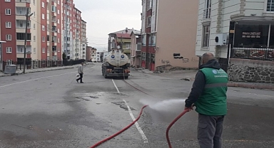 Canik’te Cadde ve Sokaklarda Yoğun Mesai
