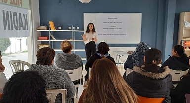 Çiğli’de Kadın ve Sağlık Atölyesi Eğitimleri devam ediyor