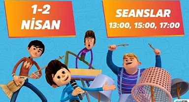 Çocukların beğeniyle izlediği Rafadan Tayfa 1-2 Nisan’da Park Afyon AVM’de