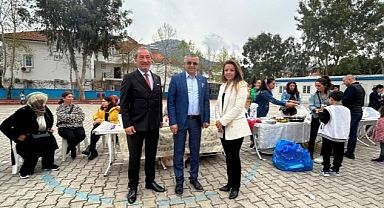 Depremzede vatandaşlar için kermes