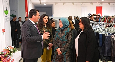Depremzedelerin kıyafet ihtiyacını Osmangazi karşılıyor