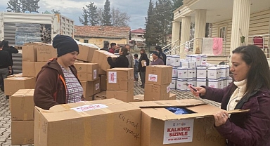 Efes Selçuk'tan Kadın Dayanışması: Filiz Ceritoğlu Sengel 8 Mart'ta Deprem Bölgesinde...