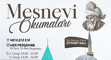 Eğitimci-Yazar Hilal Acar’ın öncülüğündeki Mesnevi Okumaları