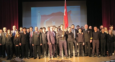 Foça’da İstiklal Marşı’nın Kabülü Anıldı