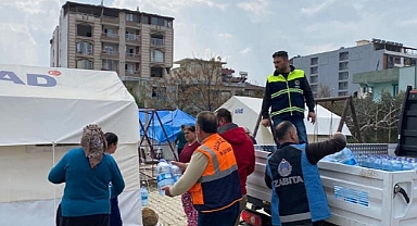Gölcük Belediyesi Hatay'da Yaraları Sarmaya Devam Ediyor