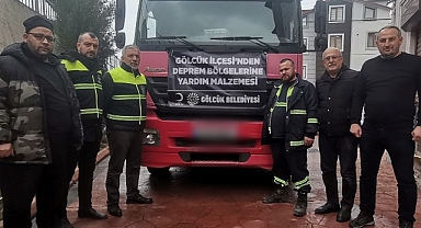 Gölcüklü Hayırseverlerin Eli de Yüreği de Deprem Bölgesinde