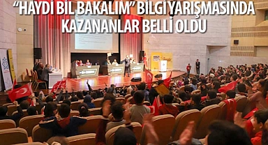 “Haydi Bil Bakalım” Bilgi Yarışmasında Kazananlar Belli Oldu