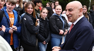 Hollandalı Öğrenciler Teknomer’de Misafir Edildi